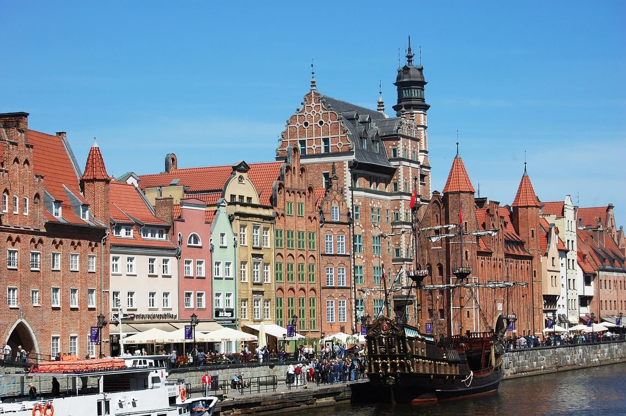 Polen Danzig Hafen - Bild von Małgorzata Duszyńska auf Pixabay